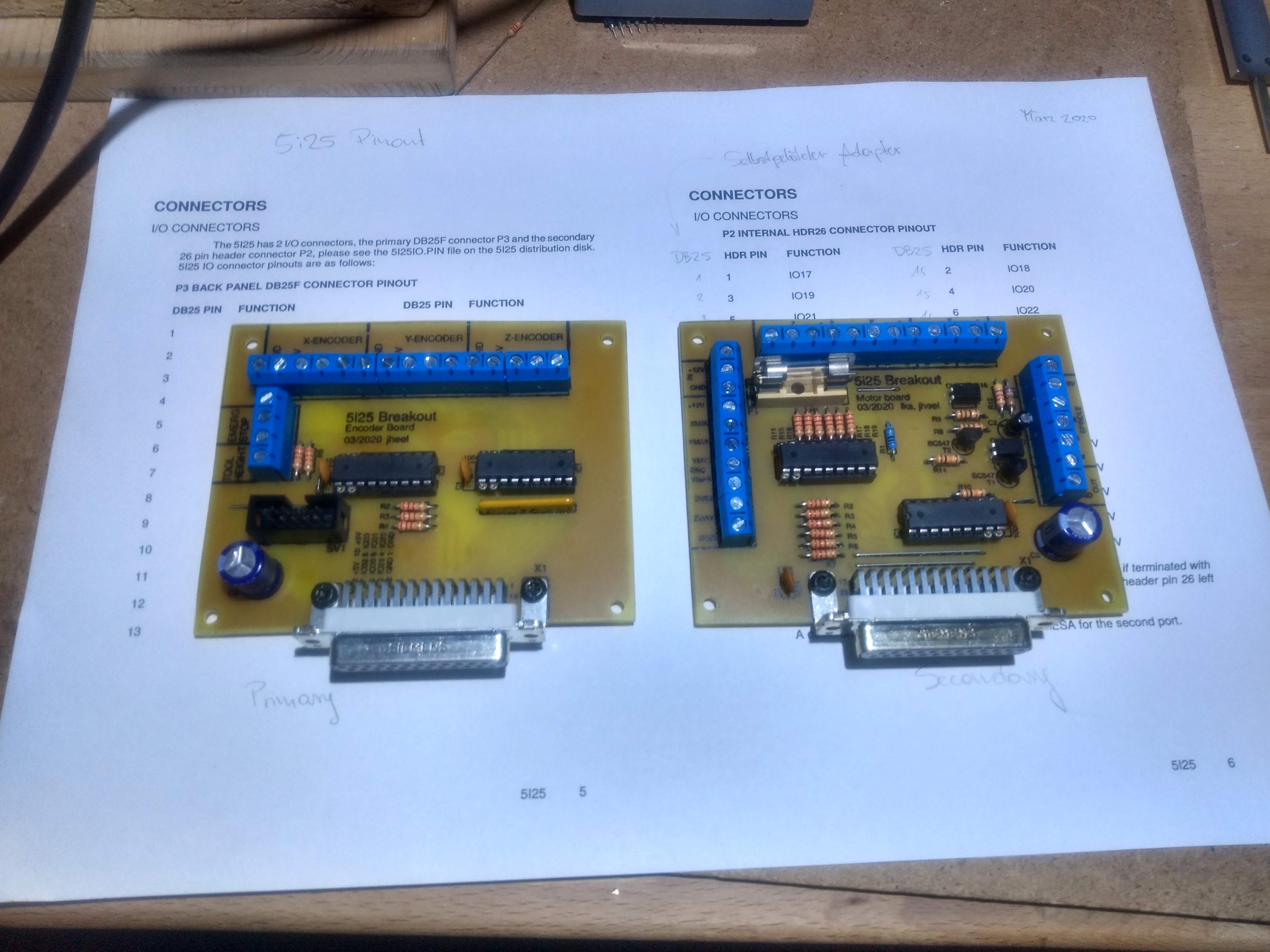 Connection PCBs