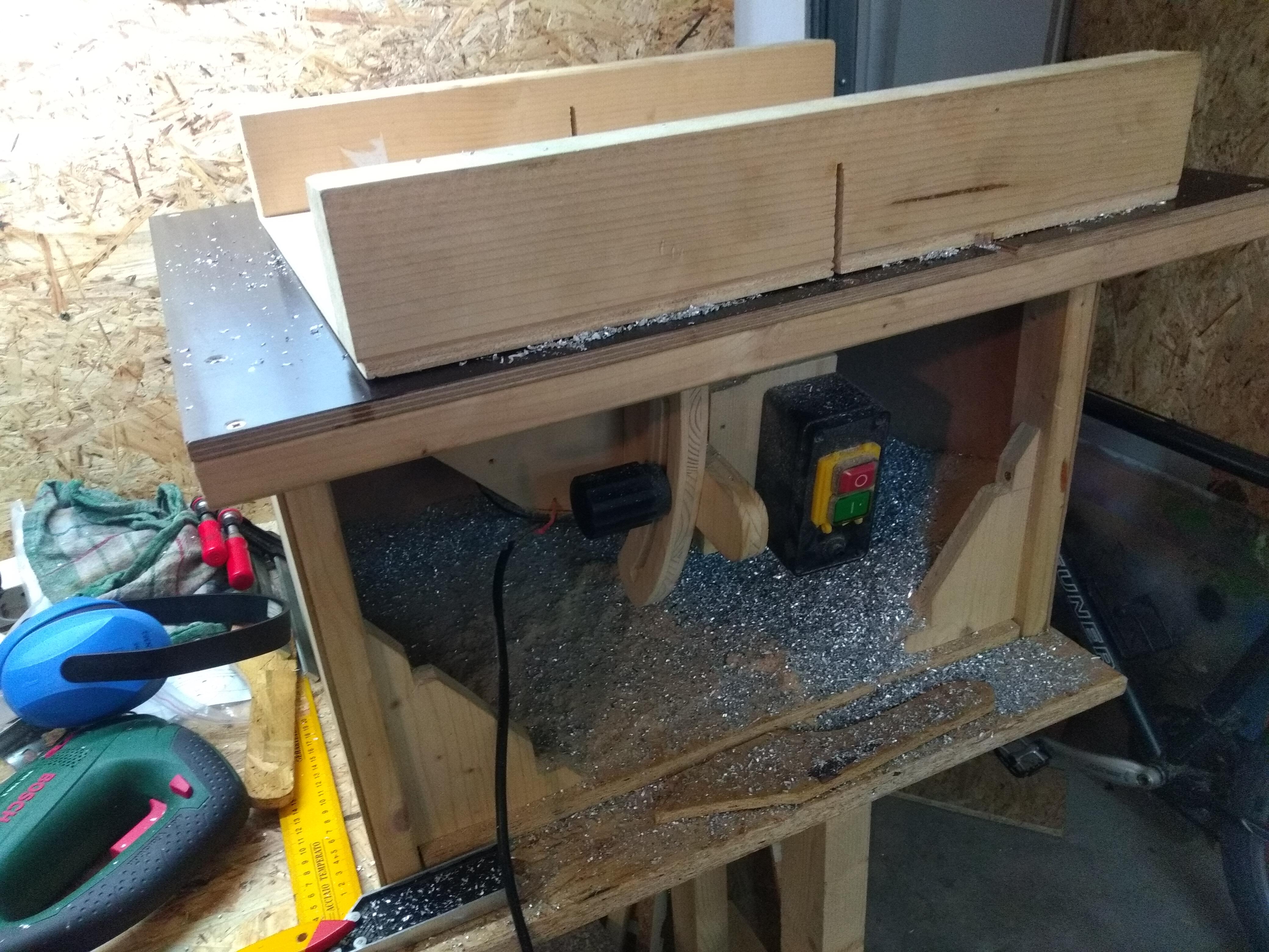 Using the tablesaw to cut aluminum