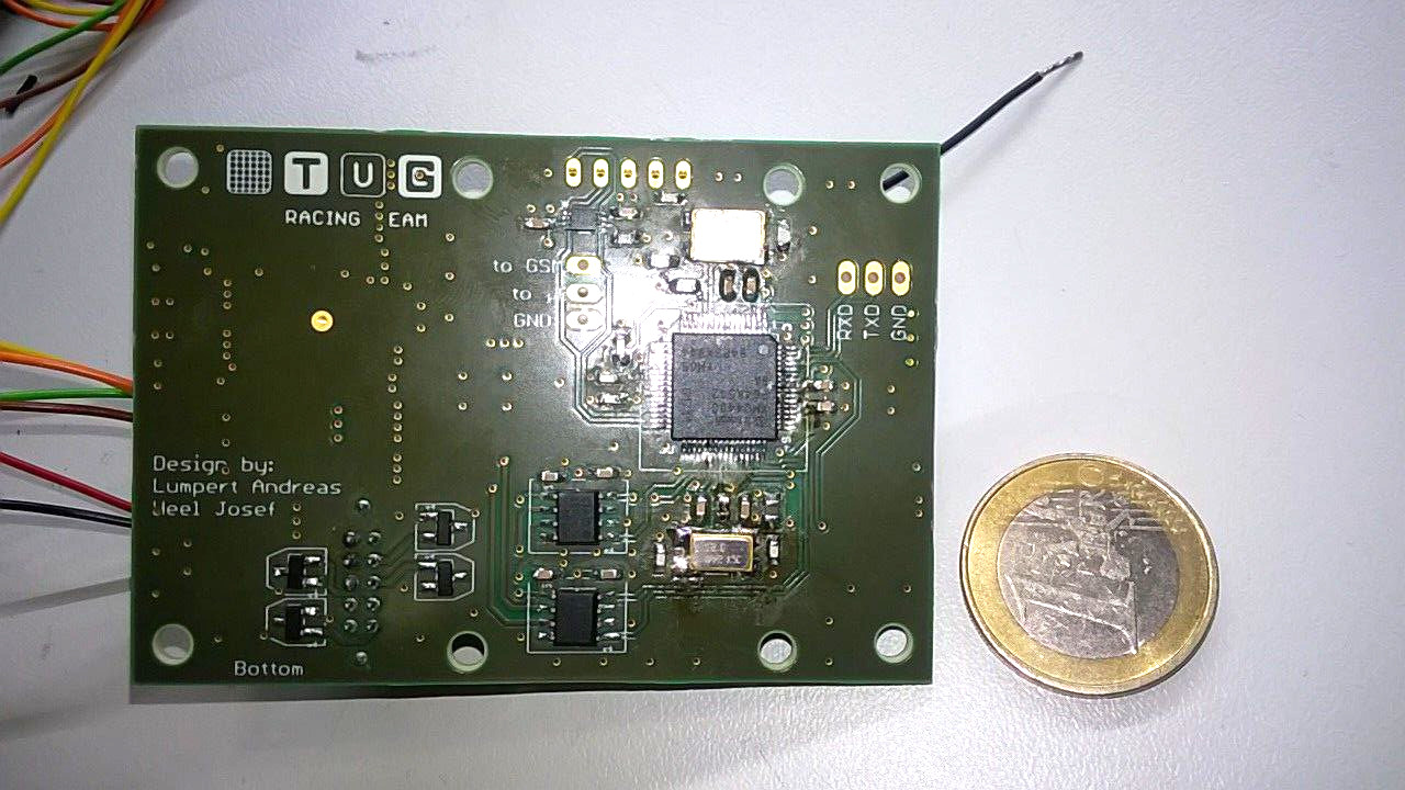 Live telemetry module assembled